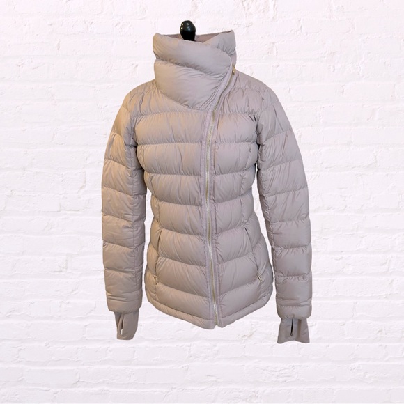 Athleta Downabout Down Puffer Jacket, Cardamom Spice, XS - Picture 3 of 12